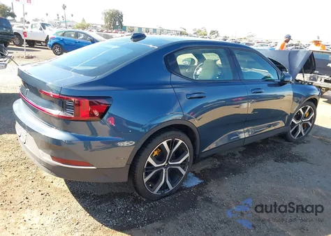 2022 Polestar 2 Long Range Dual Motor z USA, uszkodzony, nr VIN LPSED3KA7NL059336